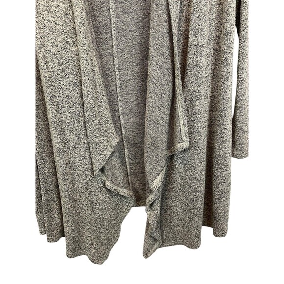 Caution to the Wind  Super Soft Open Kimono Sweater  Size L  Taupe Knit Cardigan - Picture 3 of 5